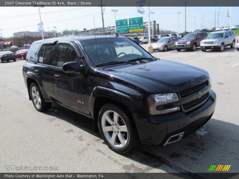 Black / Ebony 2007 Chevrolet TrailBlazer SS 4x4