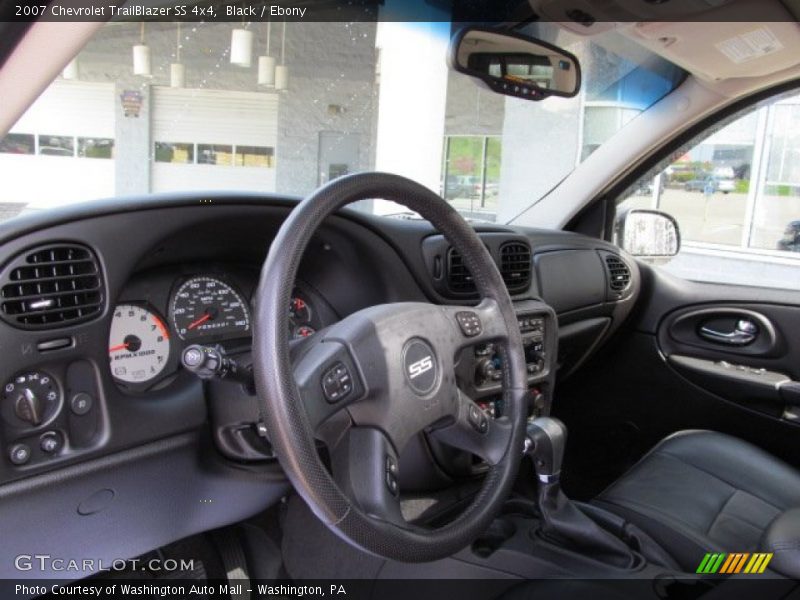 Black / Ebony 2007 Chevrolet TrailBlazer SS 4x4