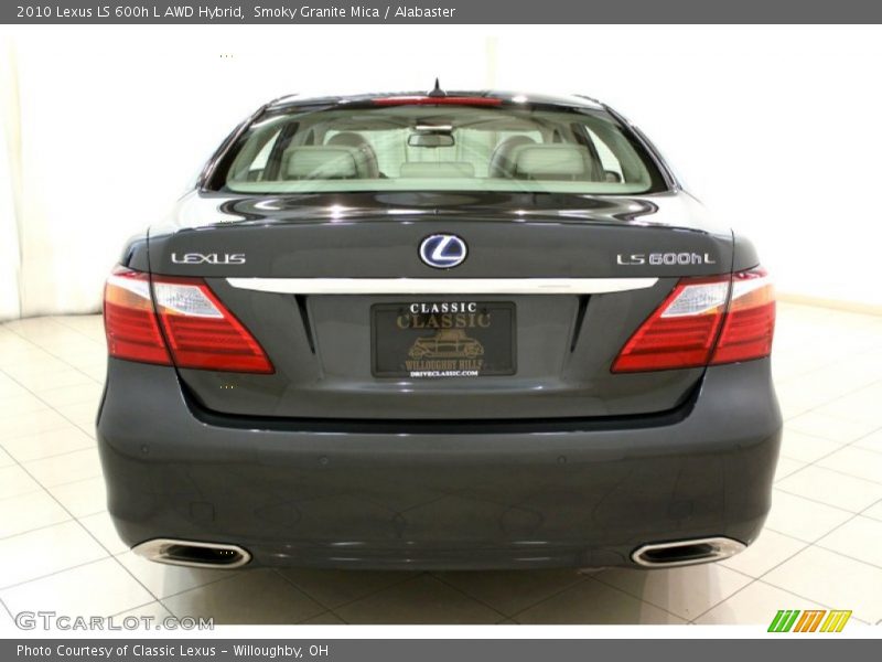 Smoky Granite Mica / Alabaster 2010 Lexus LS 600h L AWD Hybrid