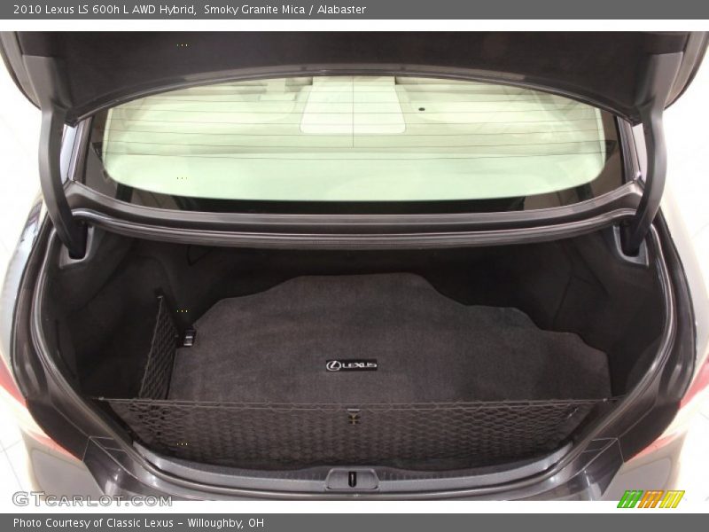  2010 LS 600h L AWD Hybrid Trunk