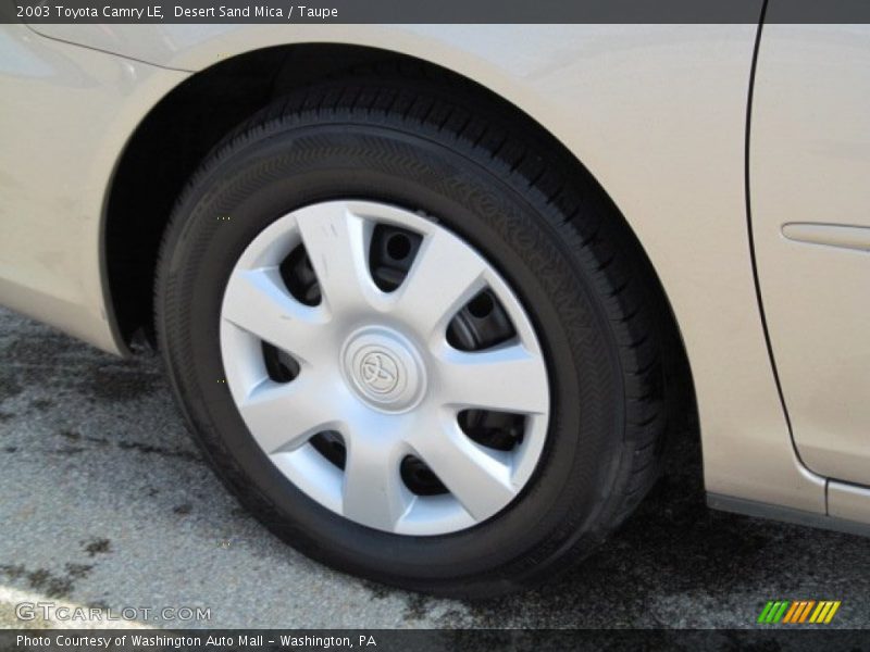 Desert Sand Mica / Taupe 2003 Toyota Camry LE