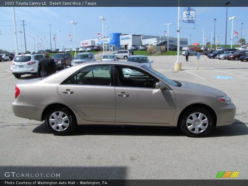 Desert Sand Mica / Taupe 2003 Toyota Camry LE