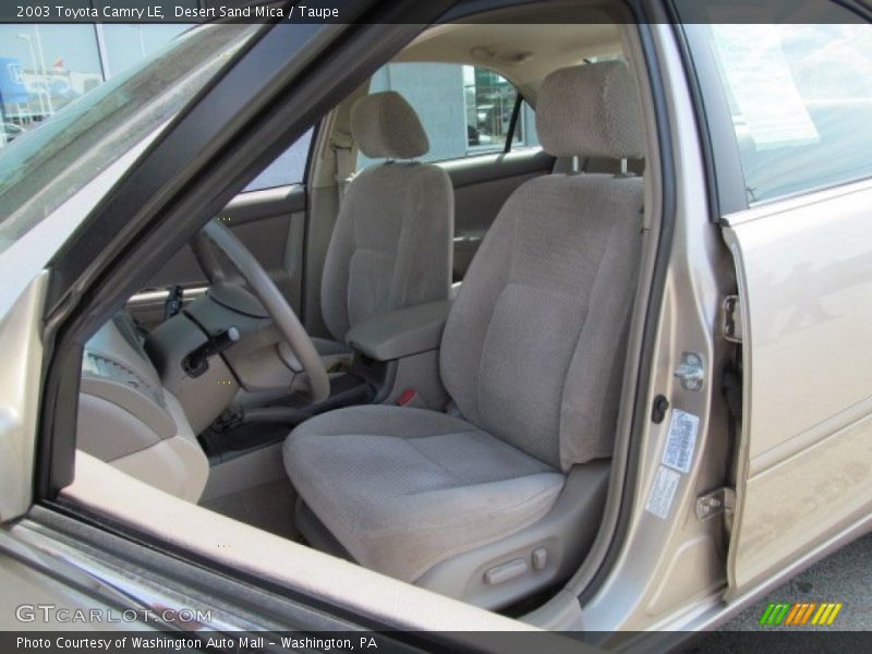 Desert Sand Mica / Taupe 2003 Toyota Camry LE