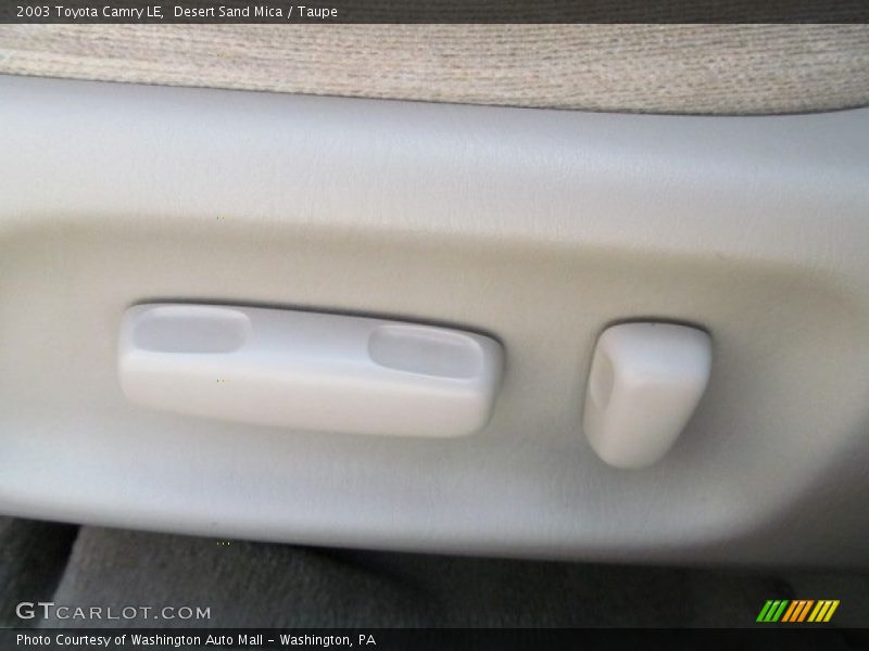 Desert Sand Mica / Taupe 2003 Toyota Camry LE