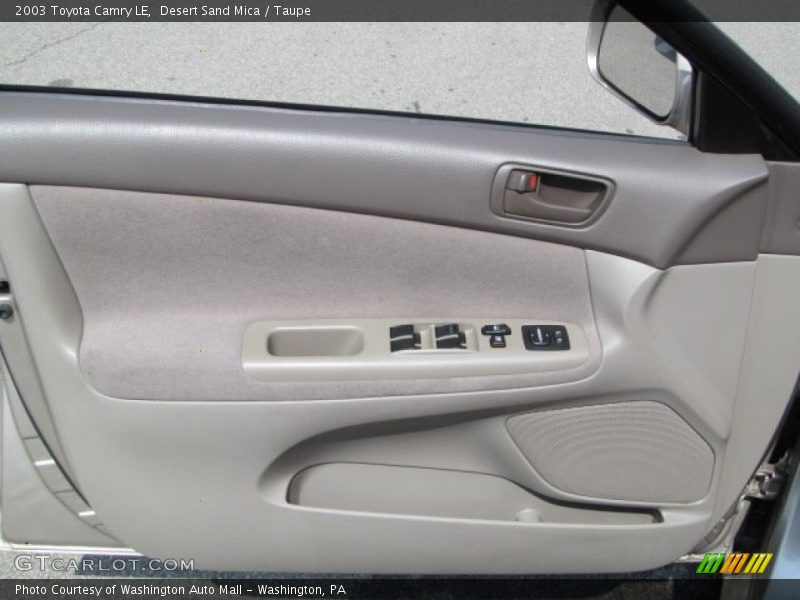Desert Sand Mica / Taupe 2003 Toyota Camry LE