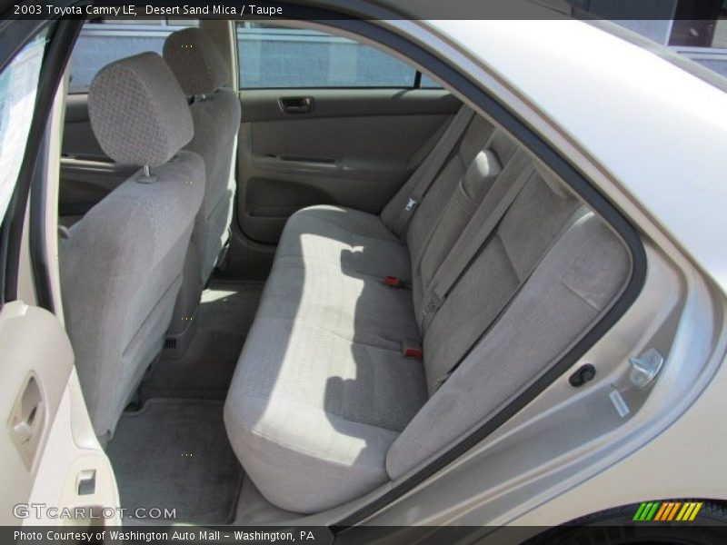 Desert Sand Mica / Taupe 2003 Toyota Camry LE
