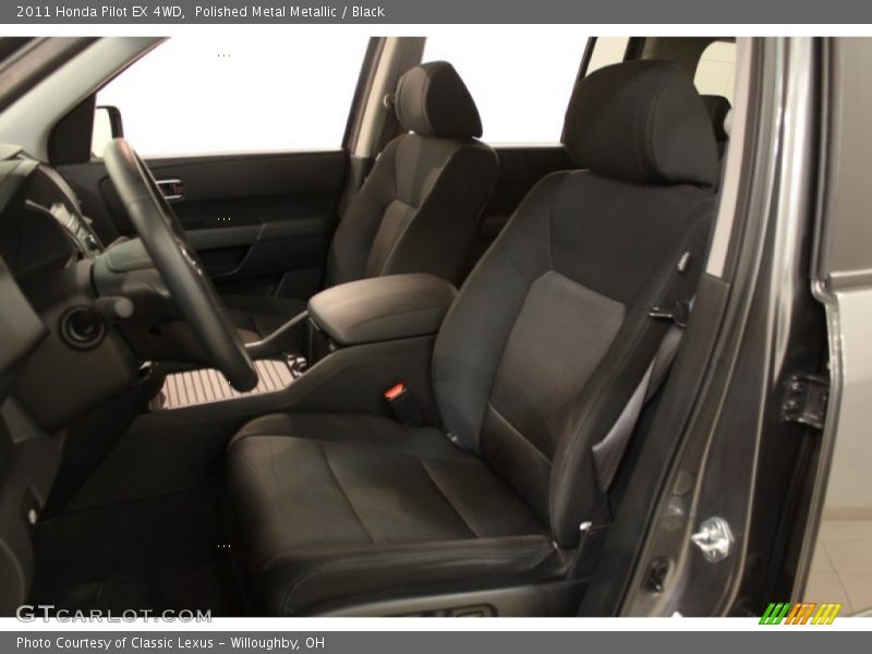 Polished Metal Metallic / Black 2011 Honda Pilot EX 4WD