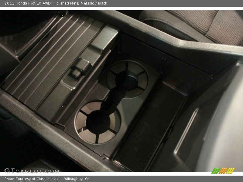 Polished Metal Metallic / Black 2011 Honda Pilot EX 4WD