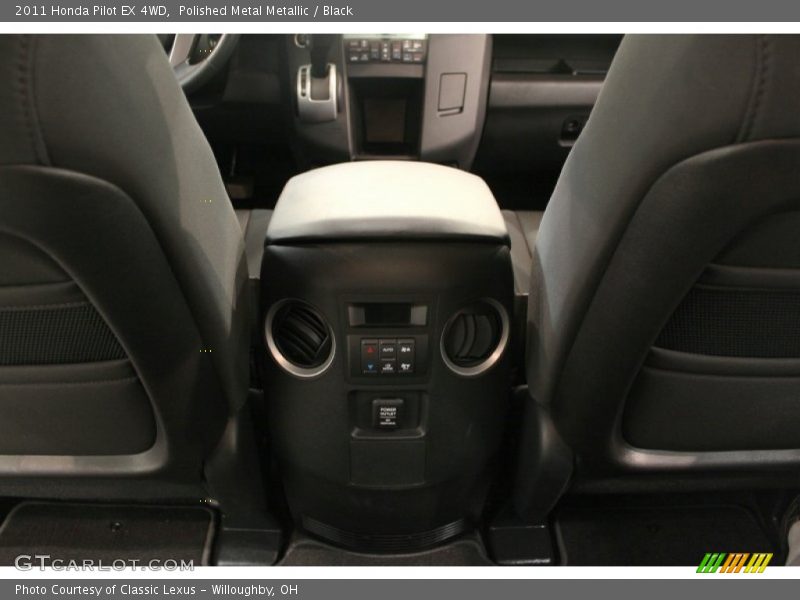 Polished Metal Metallic / Black 2011 Honda Pilot EX 4WD