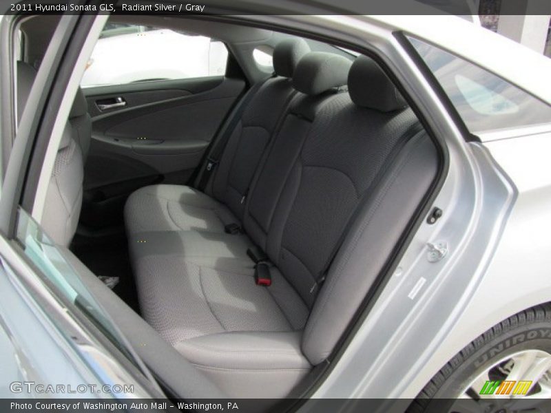 Radiant Silver / Gray 2011 Hyundai Sonata GLS
