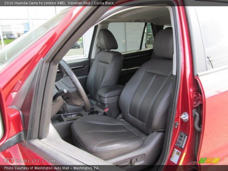 Venetian Red / Cocoa Black 2010 Hyundai Santa Fe Limited 4WD