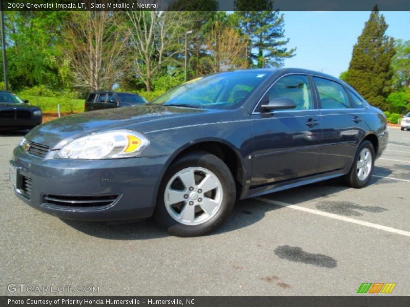 Slate Metallic / Neutral 2009 Chevrolet Impala LT