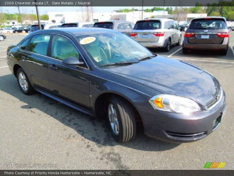 Slate Metallic / Neutral 2009 Chevrolet Impala LT