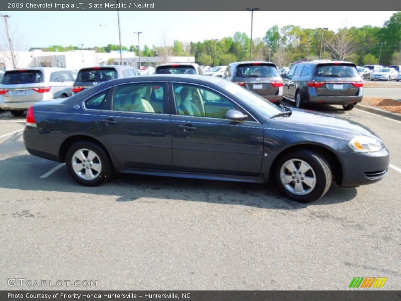 Slate Metallic / Neutral 2009 Chevrolet Impala LT