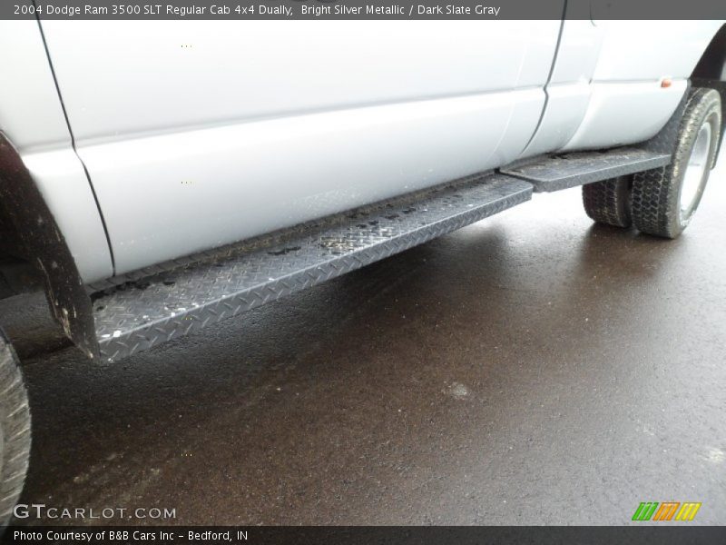 Bright Silver Metallic / Dark Slate Gray 2004 Dodge Ram 3500 SLT Regular Cab 4x4 Dually