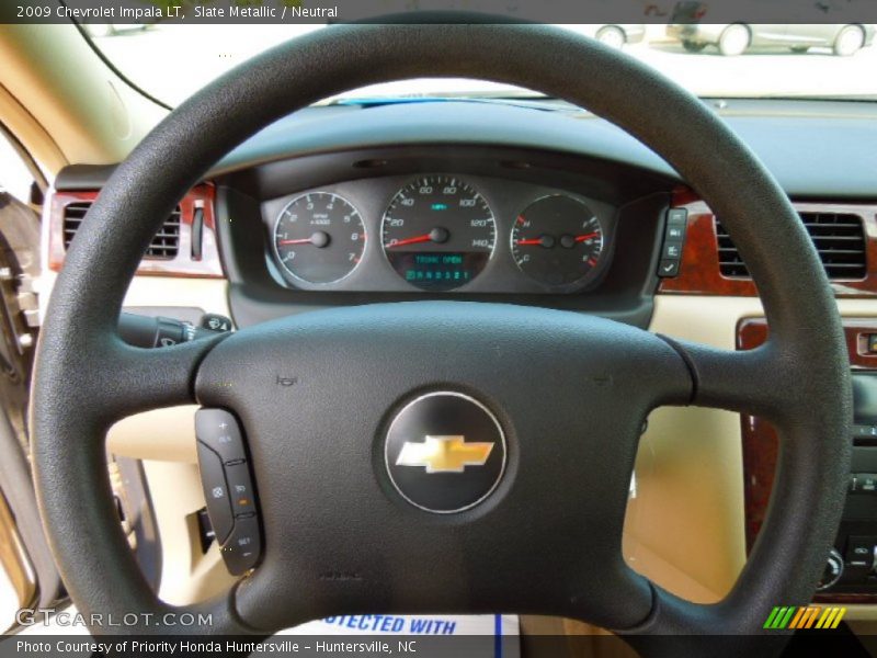 Slate Metallic / Neutral 2009 Chevrolet Impala LT
