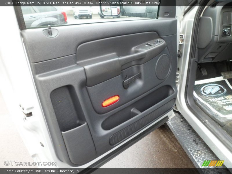 Bright Silver Metallic / Dark Slate Gray 2004 Dodge Ram 3500 SLT Regular Cab 4x4 Dually
