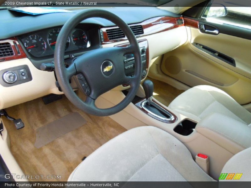 Slate Metallic / Neutral 2009 Chevrolet Impala LT