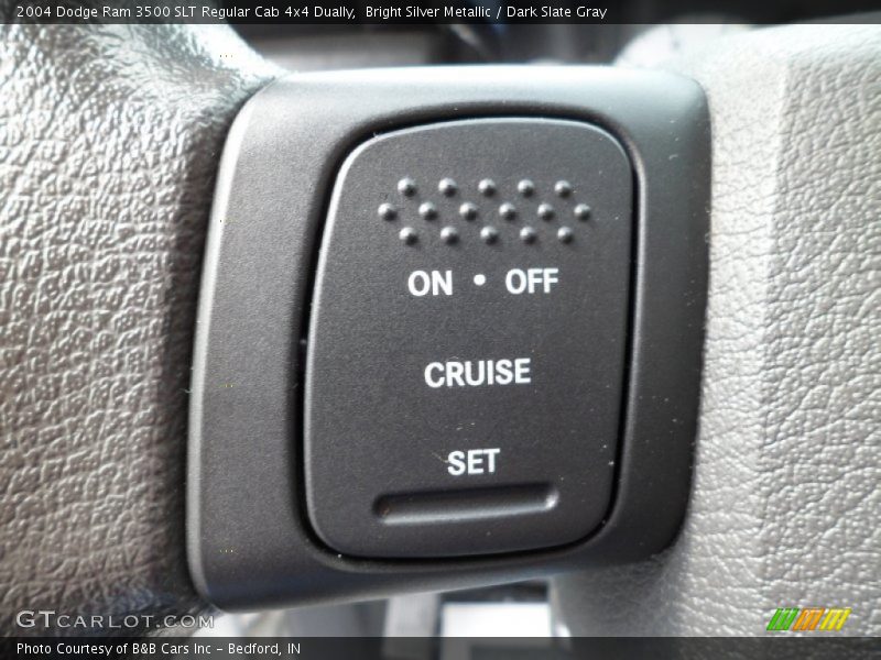 Controls of 2004 Ram 3500 SLT Regular Cab 4x4 Dually