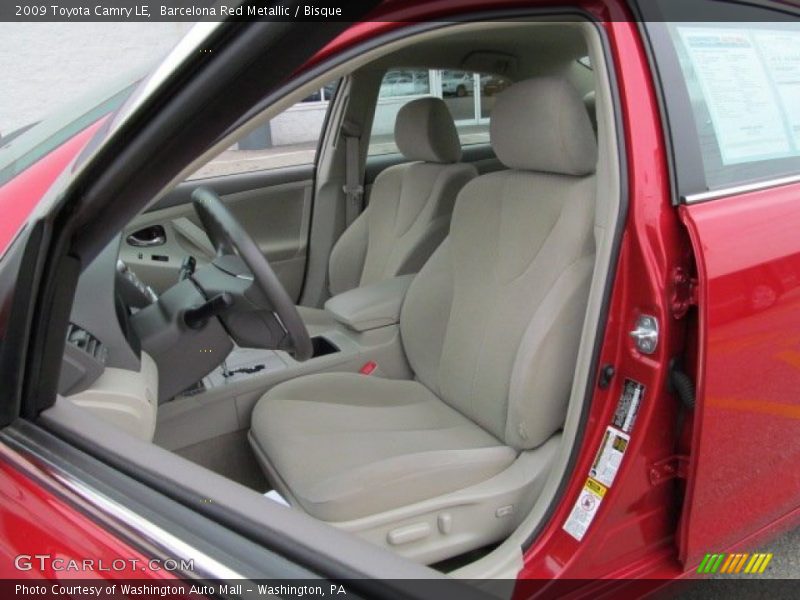 Barcelona Red Metallic / Bisque 2009 Toyota Camry LE