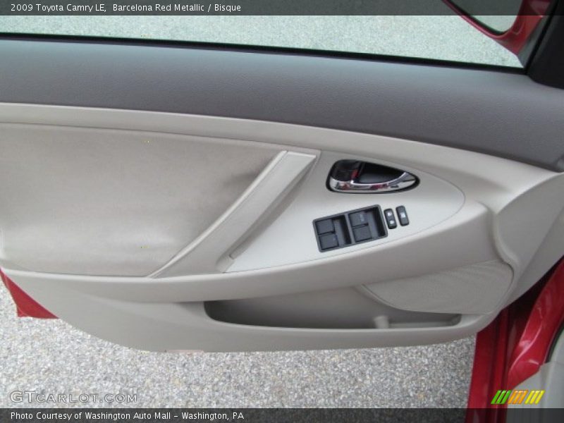 Barcelona Red Metallic / Bisque 2009 Toyota Camry LE