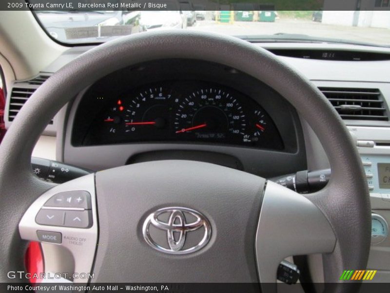 Barcelona Red Metallic / Bisque 2009 Toyota Camry LE