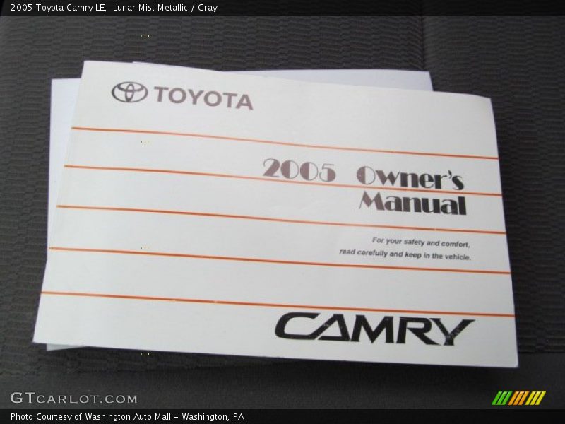 Books/Manuals of 2005 Camry LE