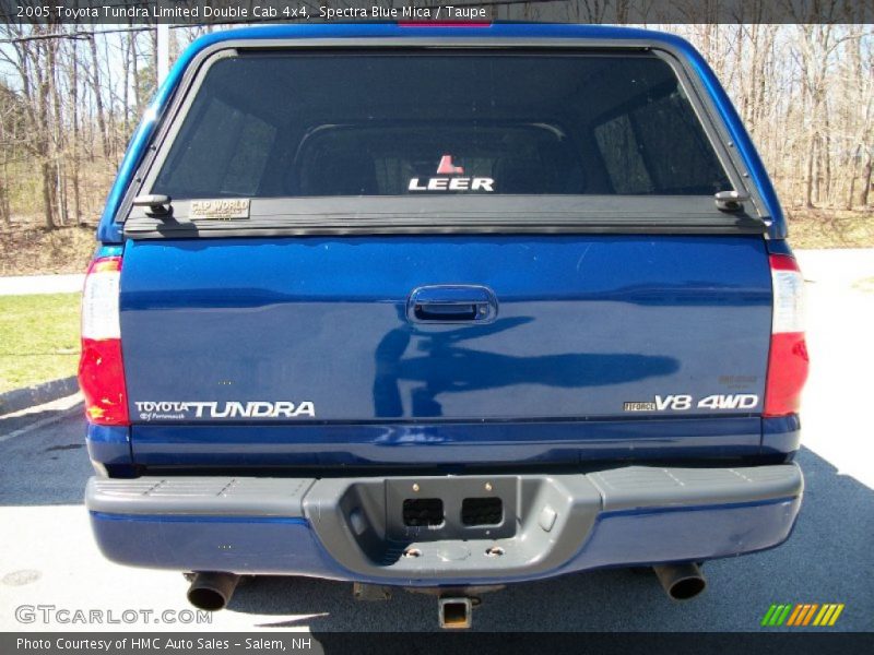 Spectra Blue Mica / Taupe 2005 Toyota Tundra Limited Double Cab 4x4