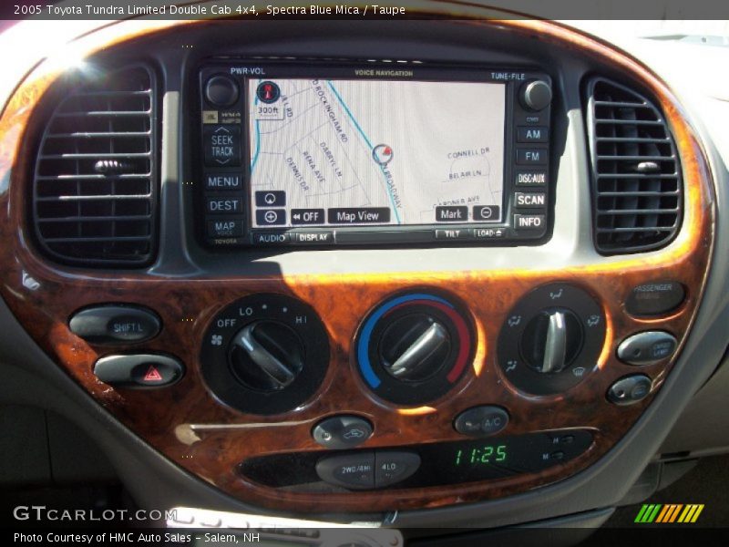 Spectra Blue Mica / Taupe 2005 Toyota Tundra Limited Double Cab 4x4