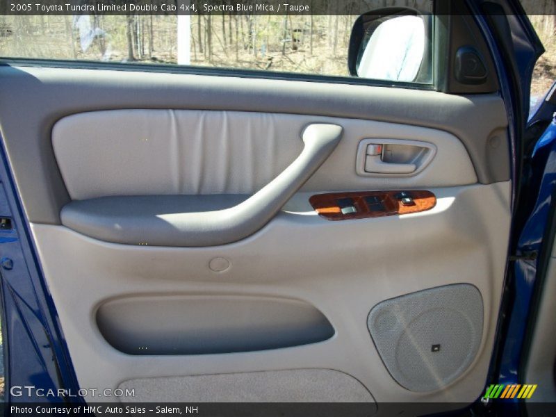 Spectra Blue Mica / Taupe 2005 Toyota Tundra Limited Double Cab 4x4