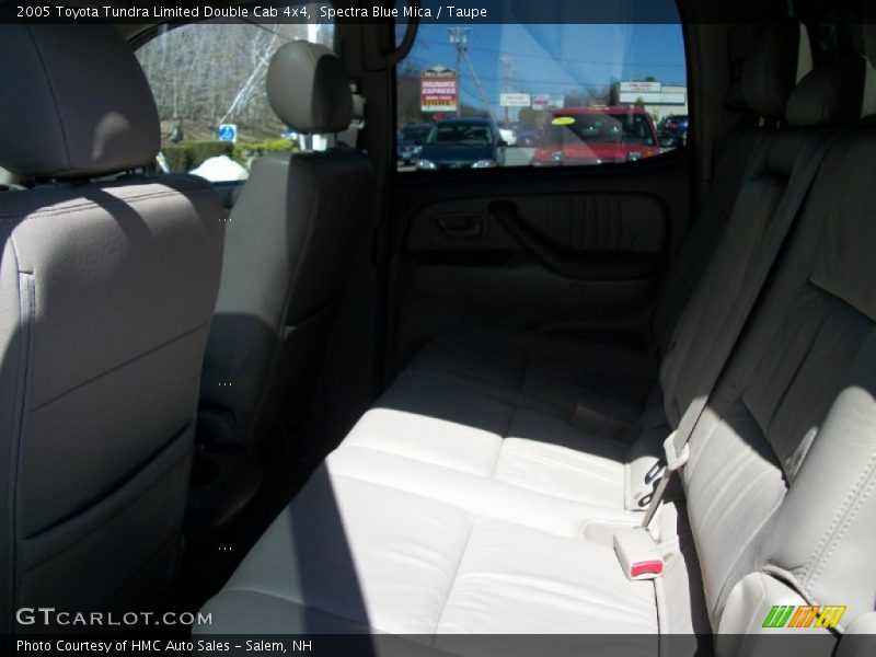 Spectra Blue Mica / Taupe 2005 Toyota Tundra Limited Double Cab 4x4