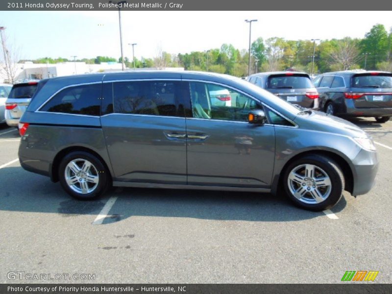 Polished Metal Metallic / Gray 2011 Honda Odyssey Touring