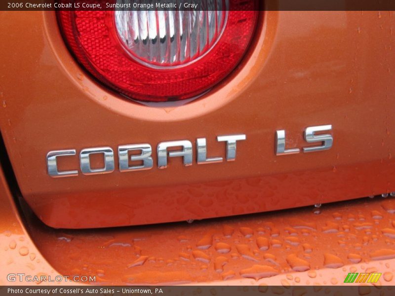 Sunburst Orange Metallic / Gray 2006 Chevrolet Cobalt LS Coupe
