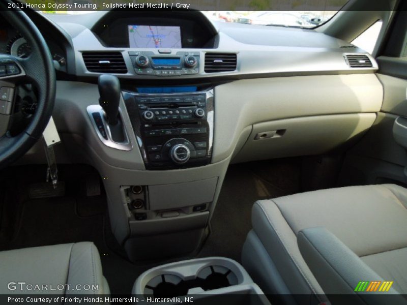 Polished Metal Metallic / Gray 2011 Honda Odyssey Touring