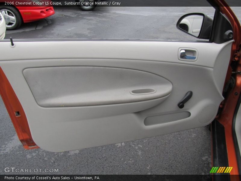 Sunburst Orange Metallic / Gray 2006 Chevrolet Cobalt LS Coupe
