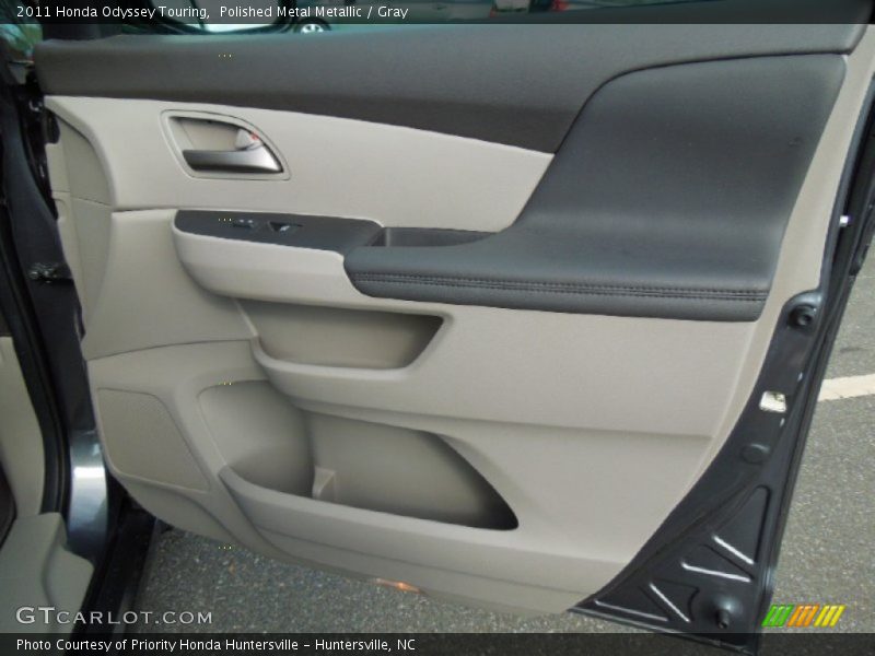 Polished Metal Metallic / Gray 2011 Honda Odyssey Touring