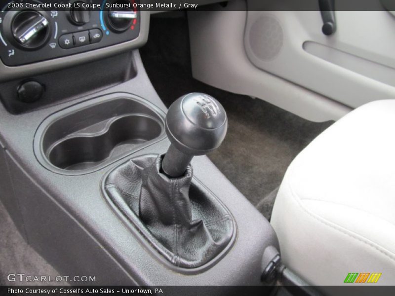 Sunburst Orange Metallic / Gray 2006 Chevrolet Cobalt LS Coupe
