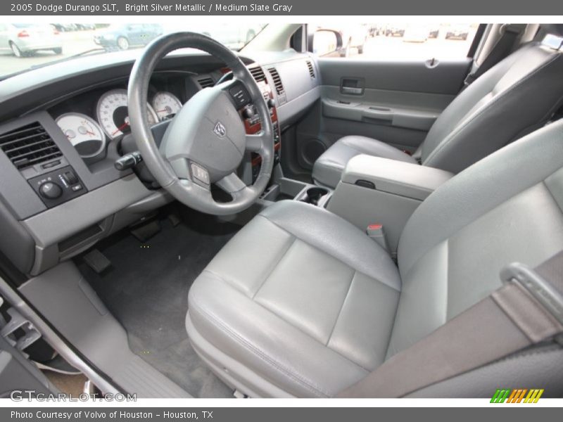 Bright Silver Metallic / Medium Slate Gray 2005 Dodge Durango SLT