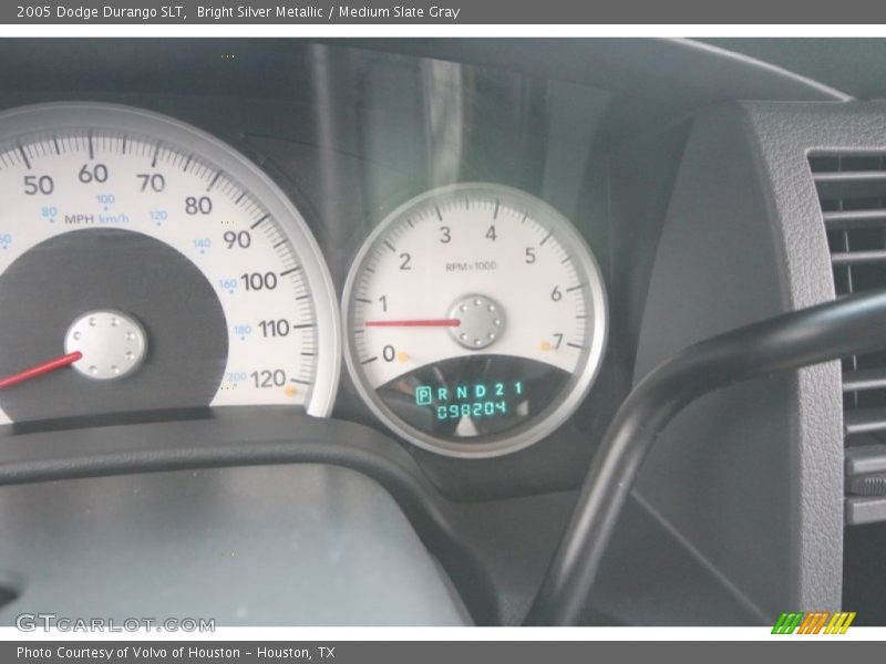 Bright Silver Metallic / Medium Slate Gray 2005 Dodge Durango SLT