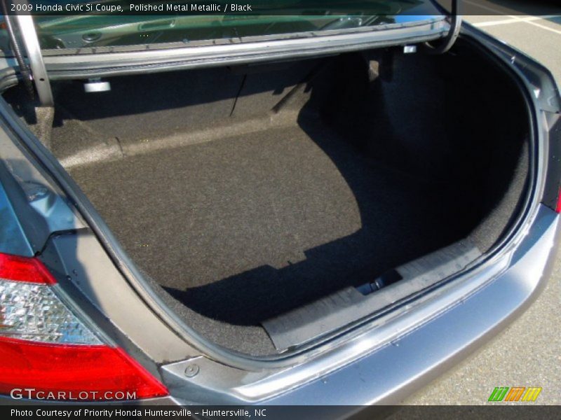 Polished Metal Metallic / Black 2009 Honda Civic Si Coupe