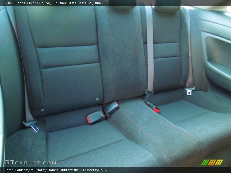 Polished Metal Metallic / Black 2009 Honda Civic Si Coupe