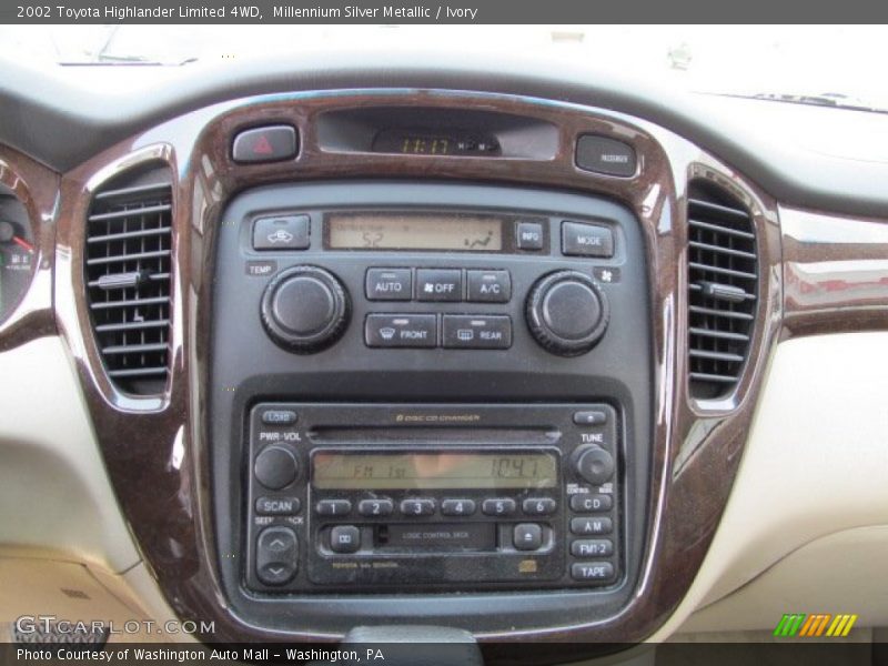 Millennium Silver Metallic / Ivory 2002 Toyota Highlander Limited 4WD