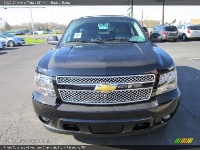 Black / Ebony 2012 Chevrolet Tahoe LT 4x4