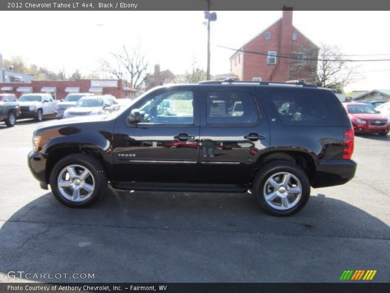 Black / Ebony 2012 Chevrolet Tahoe LT 4x4