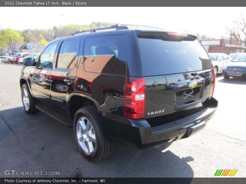Black / Ebony 2012 Chevrolet Tahoe LT 4x4