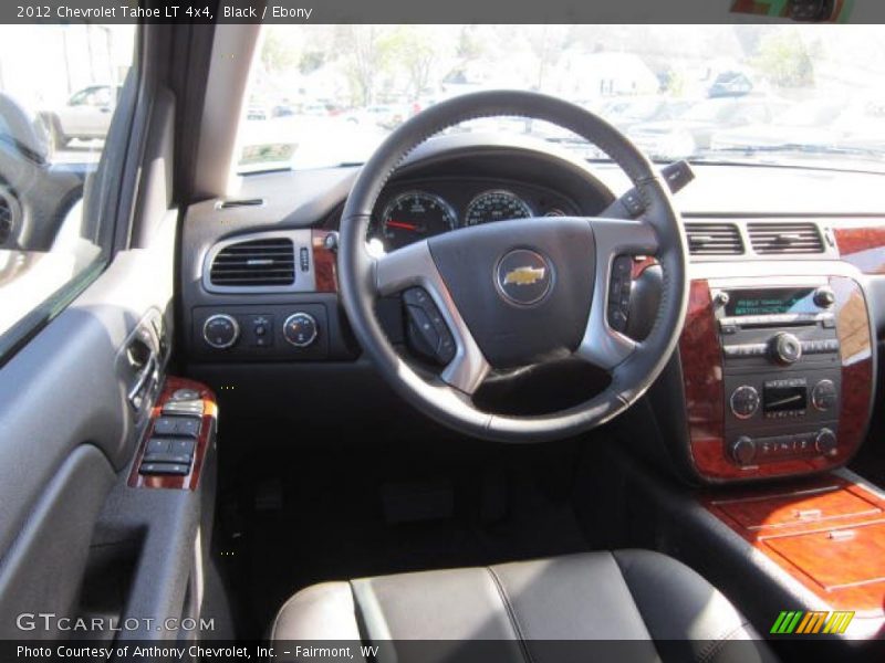 Black / Ebony 2012 Chevrolet Tahoe LT 4x4