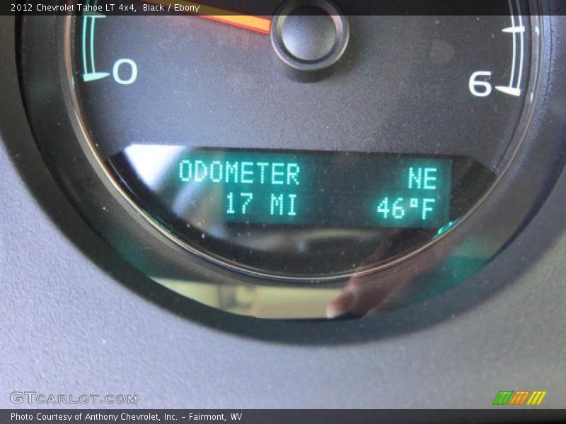 Black / Ebony 2012 Chevrolet Tahoe LT 4x4