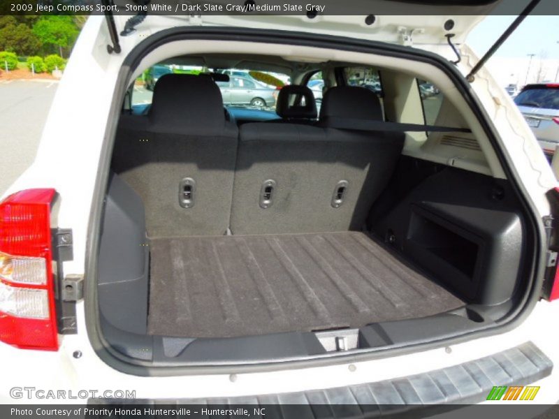 Stone White / Dark Slate Gray/Medium Slate Gray 2009 Jeep Compass Sport