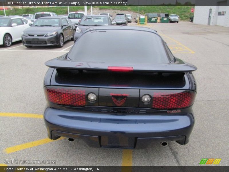 2001 Firebird Trans Am WS-6 Coupe Navy Blue Metallic