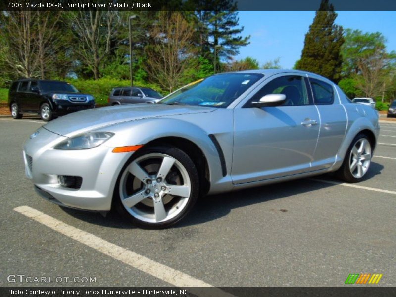 Sunlight Silver Metallic / Black 2005 Mazda RX-8